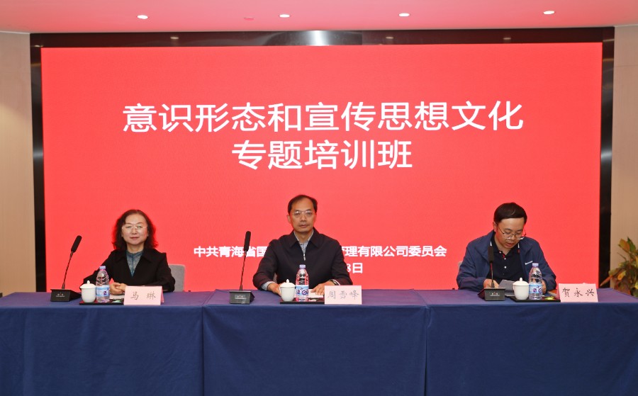 青海國投舉辦意識形態和宣傳思想文化專題培訓班